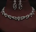 Rose Gold Diamond Brass Set