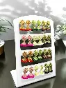 Multi colour 12 set of earrings 